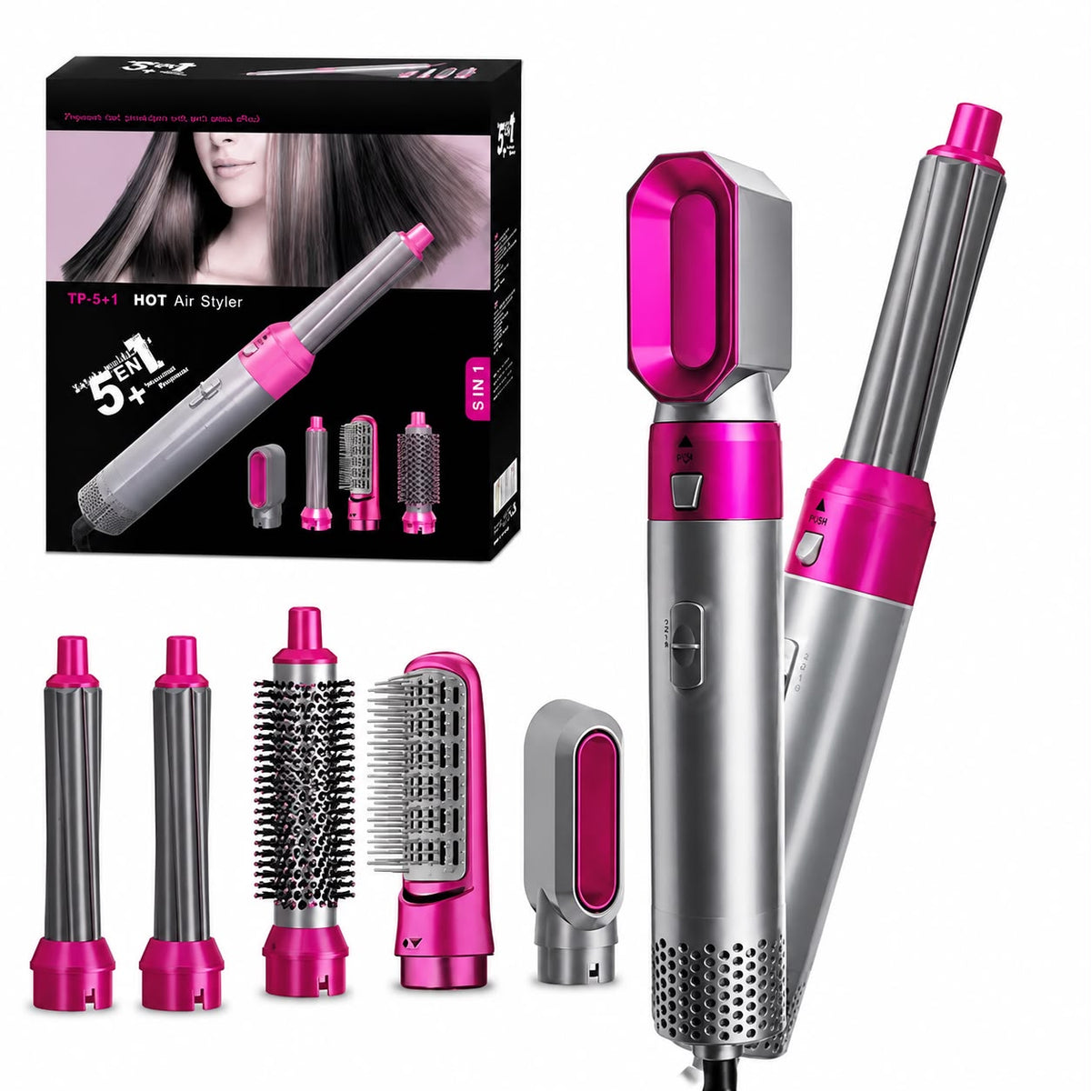 5-in-1 Hot Hair Styling Brush