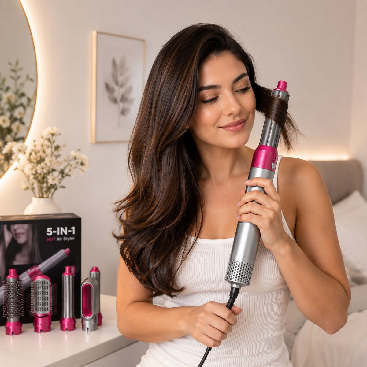 5-in-1 Hot Hair Styling Brush