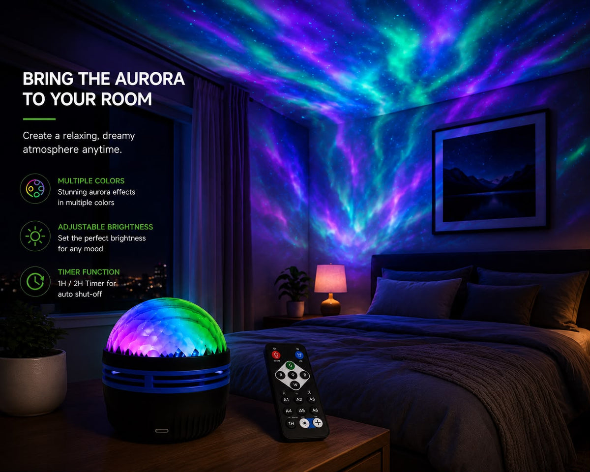 Northern Lights Waves LED Projector Light