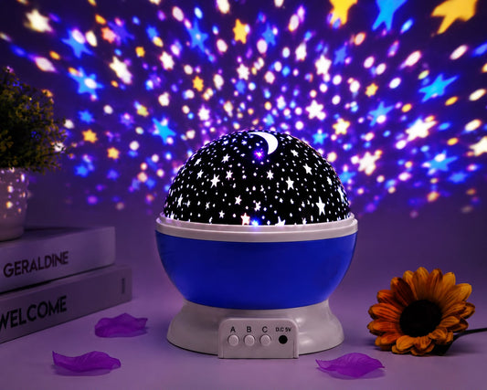 Star Master Moon Night Light Projecter 360 Degree